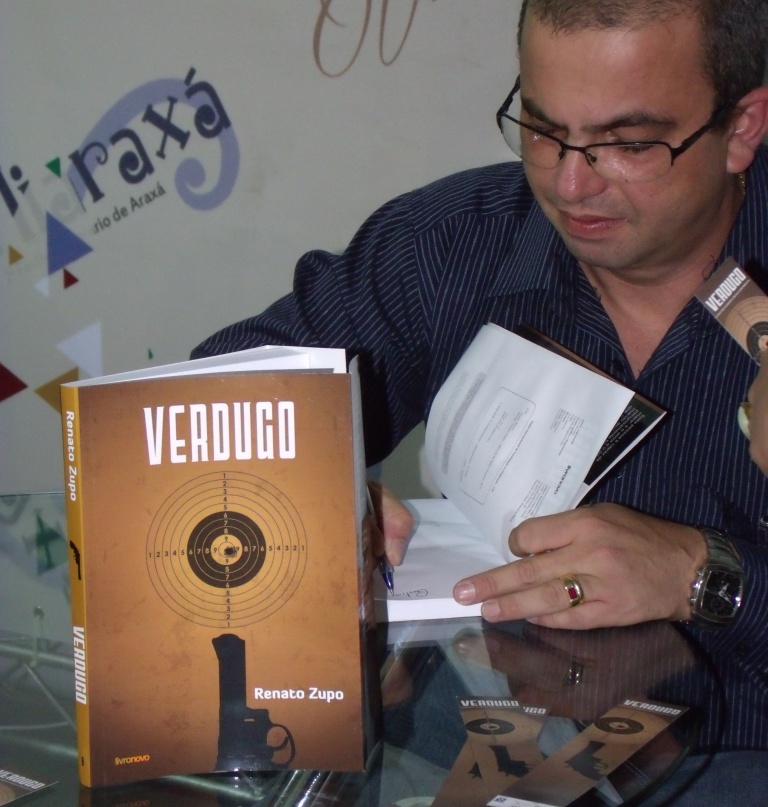 Verdugo, de Renato Zupo, é pré-lançado durante o Festival Literário de Araxá