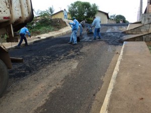 Nova operação tapa buracos pelas ruas de Tapira
