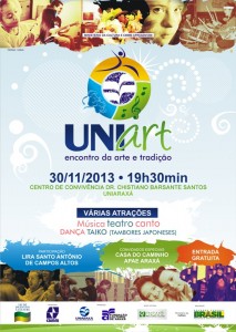 Centro Universitário do Planalto de Araxá realiza Uniart no próximo sábado