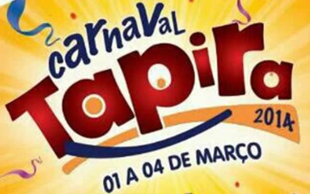 Definida a programação do Carnaval de Tapira 2014