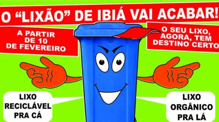 Ibiá anuncia fim do lixão e anuncia projeto de coleta seletiva