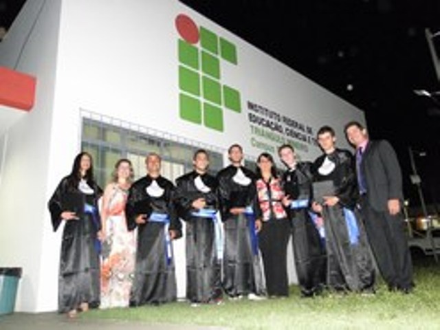 IFTM diploma alunos de Patrocínio, Ibiá e Tapira