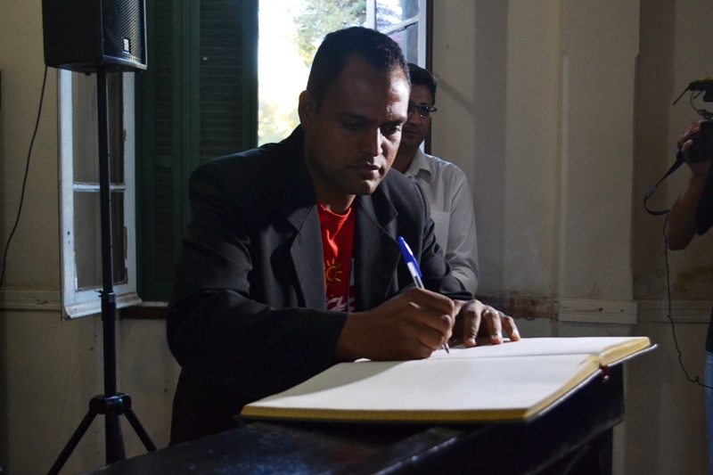 Novos secretário de esportes e presidente da FCCB, tomam posse na Prefeitura de Araxá