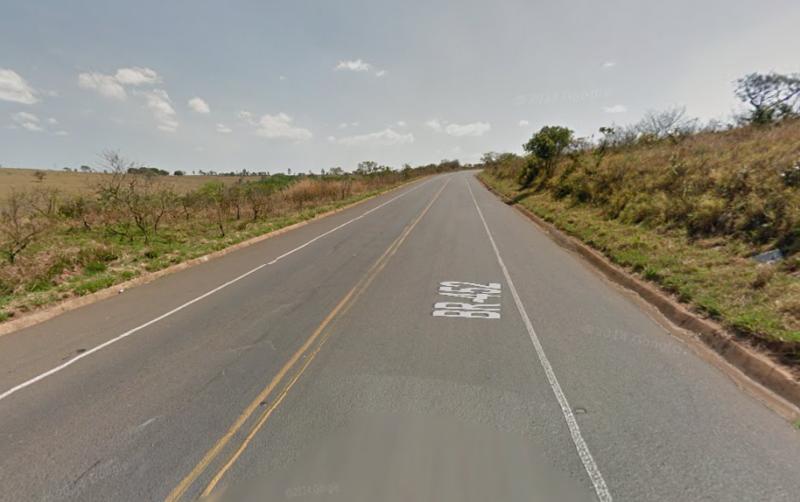 Três acidentes são registrados na BR-452, somente nesse fim de semana