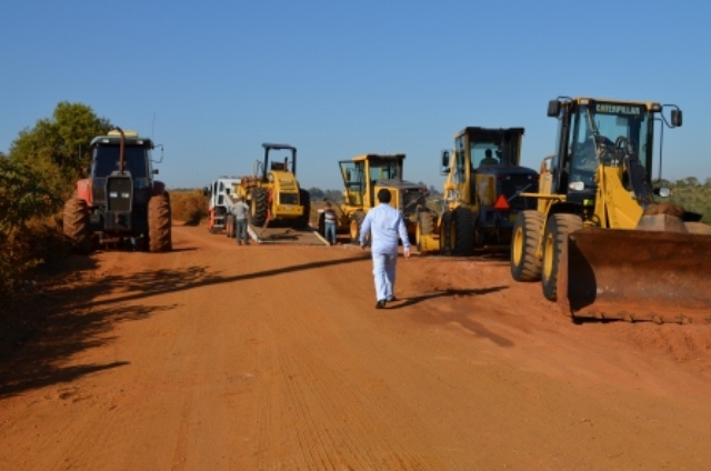 Ordem de serviço para execução de obras das estradas Serrinha e Sumaré é assinada
