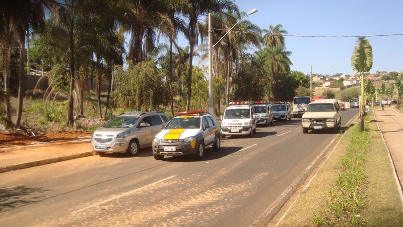Carreata abre Semana Nacional do Trânsito, em Araxá