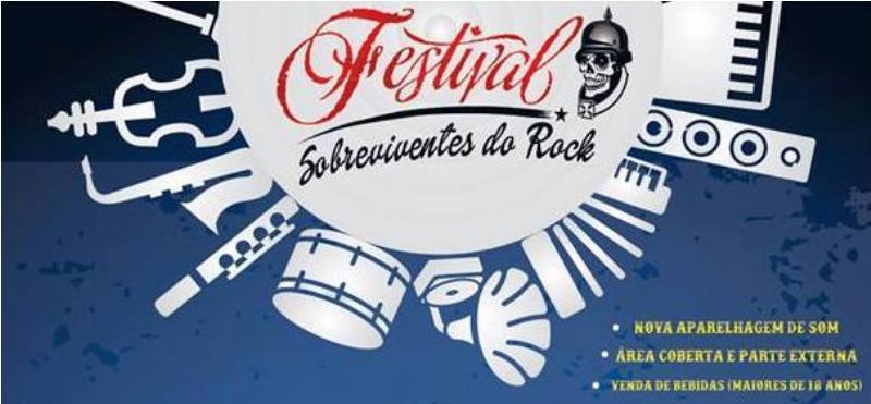 Vem aí Festival Sobrevivente do Rock, no dia oito de fevereiro
