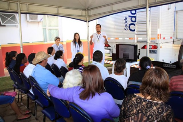 Tapira recebe carreta odontológica para atendimentos até o mês de agosto