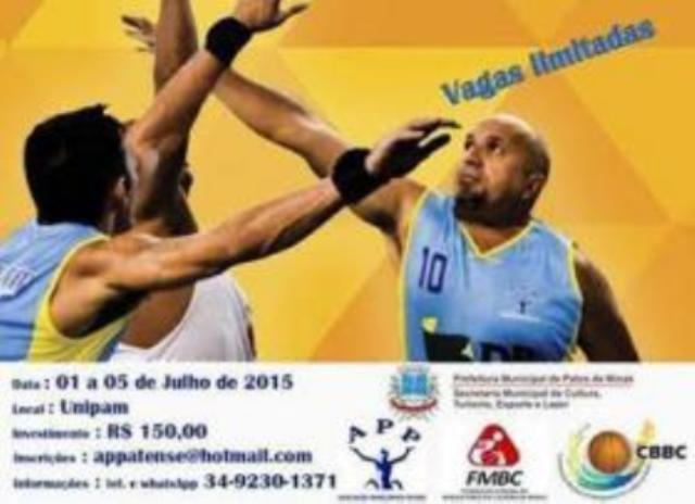 7ª Copa Unipam 2015, em Patos, acontece em julho