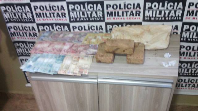 Duas apreensões de drogas em Araxá tiram da rua, mais de dois quilos de maconha