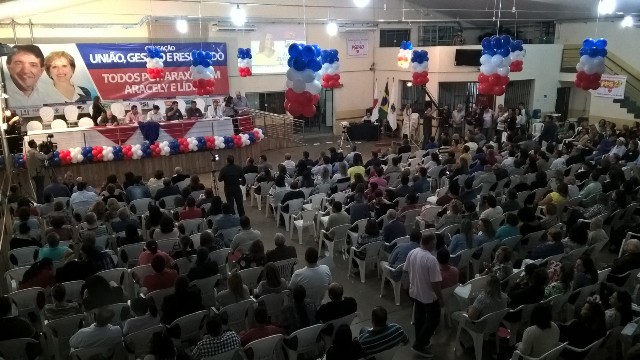 Com apoio de mais 15 partidos, PR e PP confirmam chapa majoritária com Aracely e Lídia