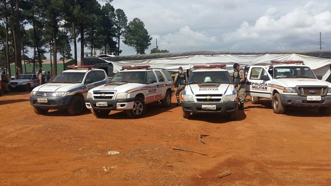 PM presta apoio a reintegração de posse na zona rural de Sacramento