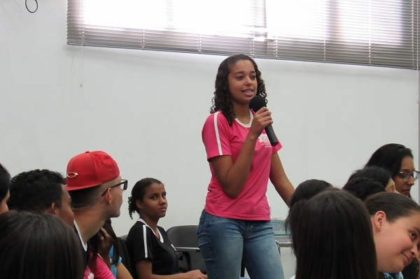 Câmara recebe alunos da Escola Estadual Vasco Santos