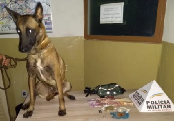 Acusado preso por desobediência e tráfico de drogas no Setor Norte de Araxá