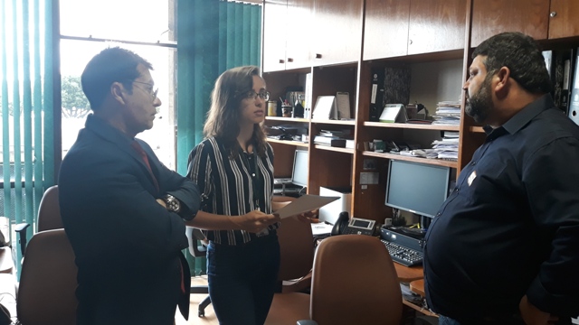 Vereador Emílio Castilho participa de audiências em Brasília