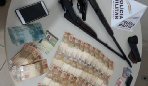 Acusado é preso por furto de combustível e tem armas apreendidas em Sacramento