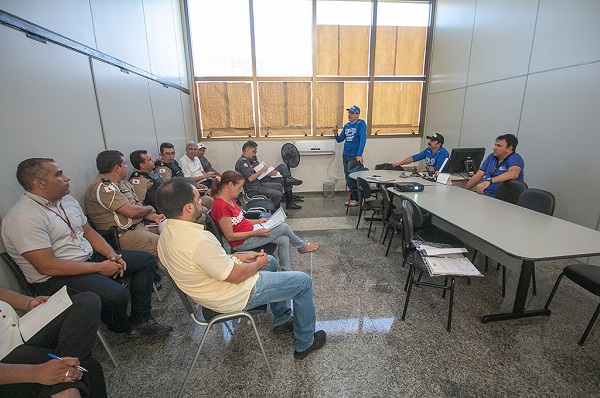 Reunião com os parceiros da Copa Internacional de MTB realizada na PMA