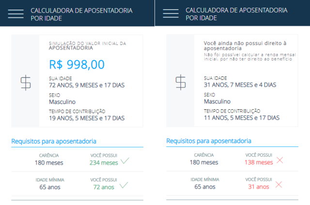 INSS disponibiliza calculadora da aposentadoria por idade com simulador de renda mensal