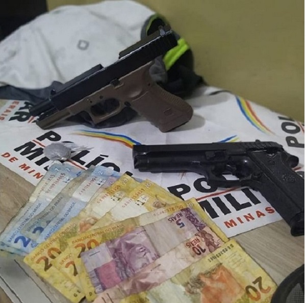 Dois menores, acusados de roubo no Setor Norte de Araxá, apreendidos pela PM