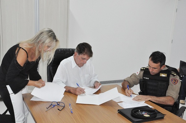 Assinado convênio com a PM para terminar a Transitolândia