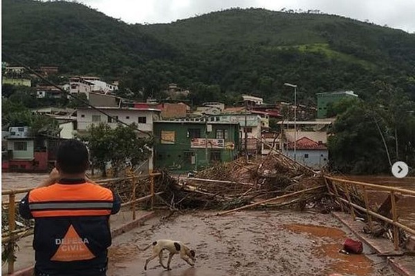 Chuvas em Minas Gerais já provocaram 52 mortes