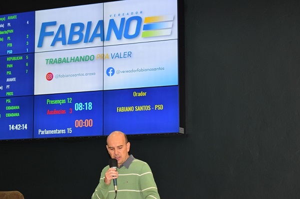 Inovação: ações e trabalhos do Vereador Fabiano agora estão disponíveis em site pessoal