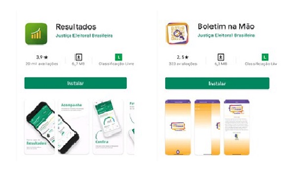 Aplicativos do TSE permitem acompanhar os resultados das Eleições 2020