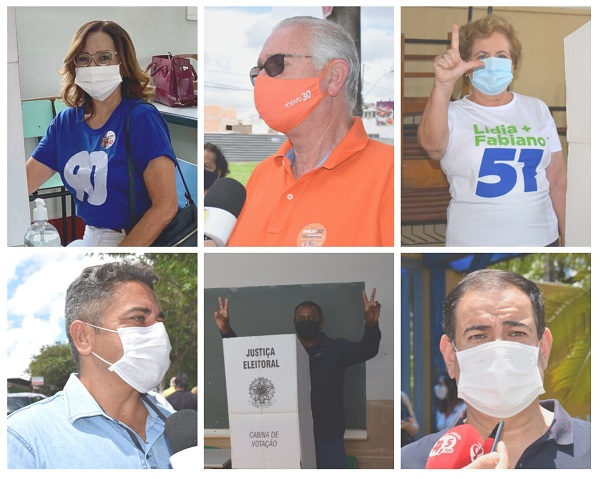 Candidatos à prefeitura de Araxá votam todos pela manhã