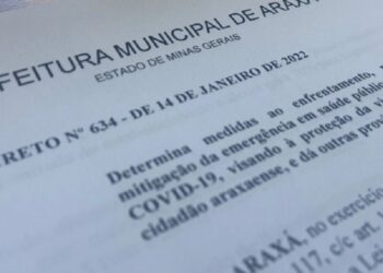 Araxá prorroga estado de calamidade pública pela Covid-19 e proíbe festas e eventos