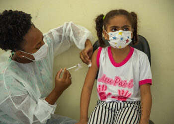 Araxá realiza repescagem de crianças de 5 a 11 anos, com e sem comorbidades, nessa quarta-feira