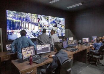 Nova Central de Videomonitoramento inaugurada em Araxá tem câmeras na Zona Rural