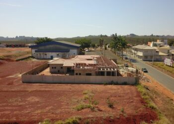 Obras do Cemei Professor Lúcio Eustáquio avançam em Campos Altos