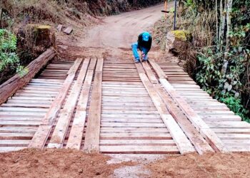 Ponte de acesso ao Distrito de Argenita passa por reforma