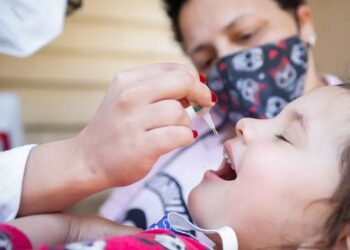 Araxá supera a meta de cobertura vacinal contra a poliomielite