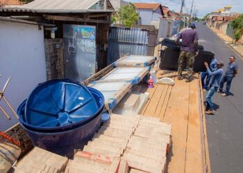 Doação de materiais de construção para famílias de baixa renda acontece em Araxá