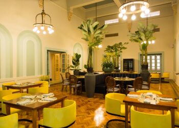 Reaberto para a cidade o Restaurante Chez Bejá, no Grande Hotel Termas de Araxá