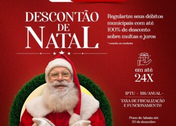 Descontão de Natal: Prefeitura de Araxá lança ação que permite pagamento de dívidas sem multas e juros