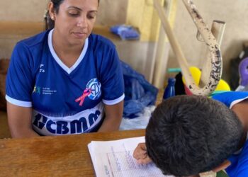 Atendimento de Assistência Social proporciona mais proximidade com o dia a dia dos alunos do projeto Dínamo Lobinho