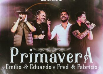 Emílio e Eduardo divulgam novo single “Primavera” com Fred e Fabrício