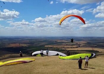 Esporte de aventura ganha destaque e Araxá sedia a Etapa Final do Brasileiro de Parapente