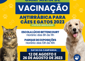 Serra do Salitre inicia Campanha de Vacina Antirrábica no dia 12 de agosto