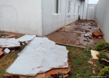 Araxá já registrou 93 milímetros de chuva nesse domingo e alagamentos em vários locais