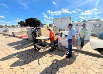 Monitoramento e manutenção, diários, são realizados nos cemitérios de Araxá