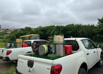 Araxá recebe dois carros fumacê para combater a dengue e cronograma de aplicação segue nessa quarta-feira