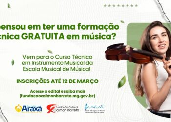 Inscrições para curso técnico em Instrumento Musical em Araxá terminam nessa semana