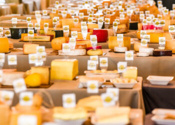 Mais de 8 toneladas de queijo e 19 países: Minas abre a maior vitrine do queijo artesanal nas Américas
