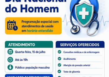 Secretaria de Saúde de Araxá realiza ações em horário estendido voltadas à saúde do homem nesta quarta-feira
